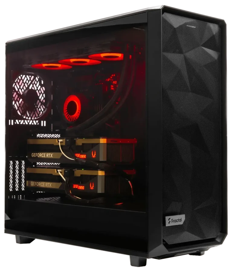 Meshify 2XL Liquid Cooled Custom AI Workstation