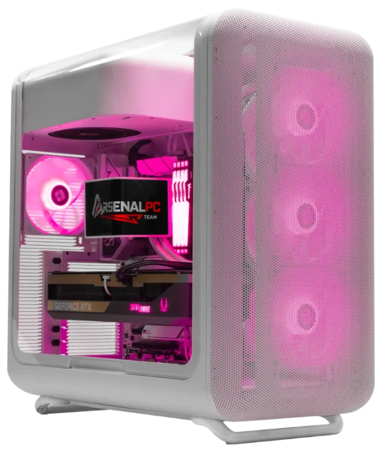 HYTE X50 White, GeForce RTX 5060 TI 8GB, Intel i9-12900KF, DDR5 32GB, 2TB NVMe SSD, 2TB HDD, Gaming PC