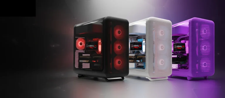 gaming PC cable management — custom ArsenalPC build with expert cable routing in Willoughby Ohio