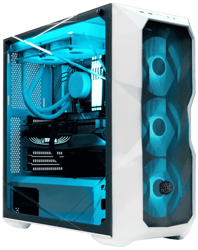 MasterBox TD500 Mesh White, GeForce RTX 5070 Ti 16GB, Intel i9-14900KF