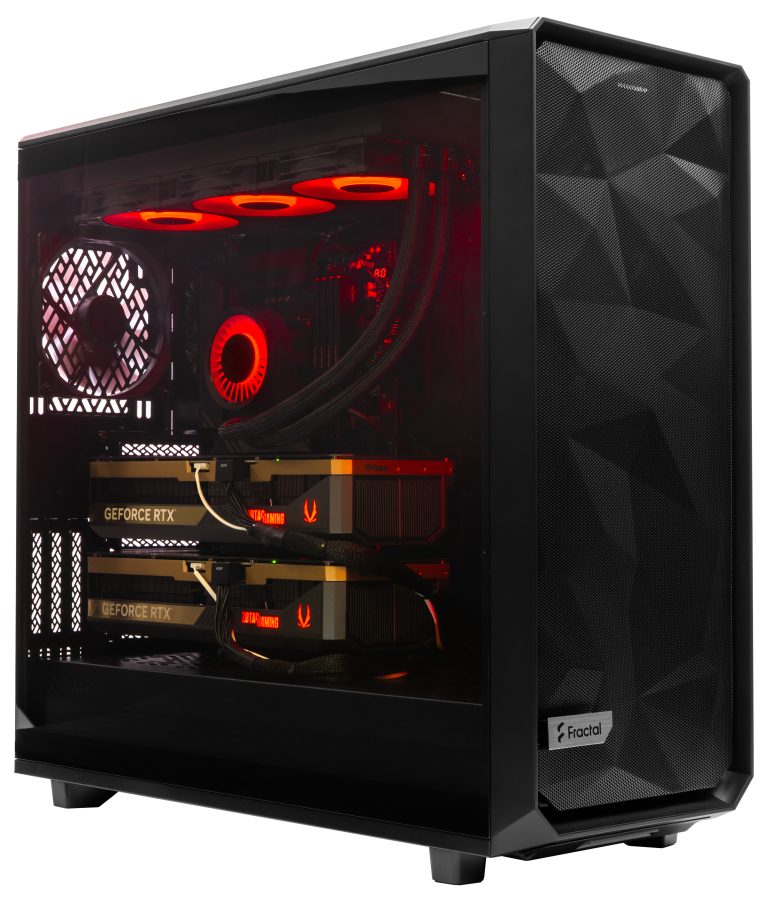 Meshify 2XL Liquid Cooled Dual RTX 5080 AI Workstation