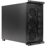 SilverStone RM600 6U rackmount AI workstation chassis, front three-quarter view