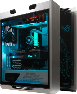 GX601W Build Blue Glow Side View